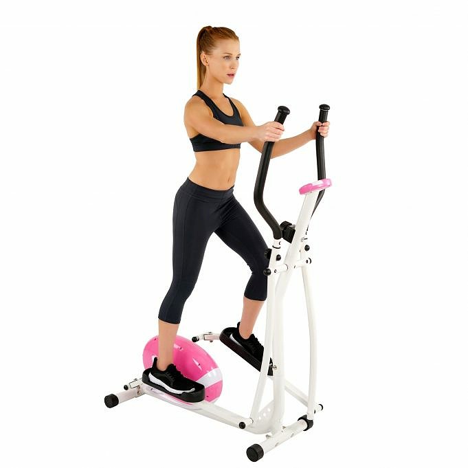 Sunny Health And Fitness Pink Magnetic Elliptical Trainer Review